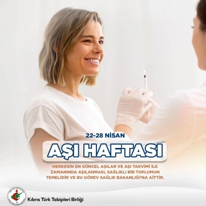 22-28 Nisan Aşı Haftası&#8230;Tabipler Birliği, aşı takviminin güncellenmesini talep etti