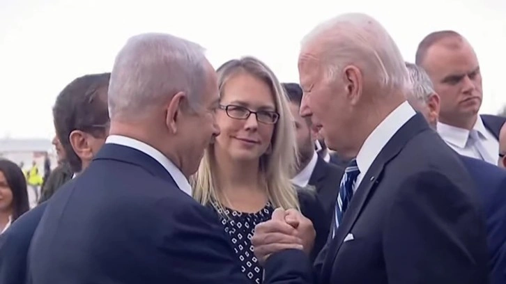 ABD Başkanı Biden İsrail'de! Biden konuştu: ABD İsrail'in yanındandır