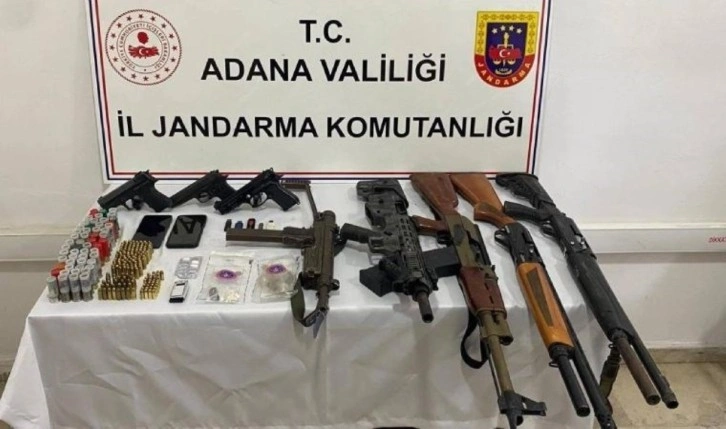 Adana’da silah kaçakçılığı operasyonu