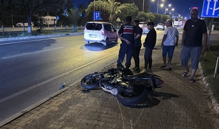 Alanya'da motosikletin çarptığı Ukrayna uyruklu yaya öldü