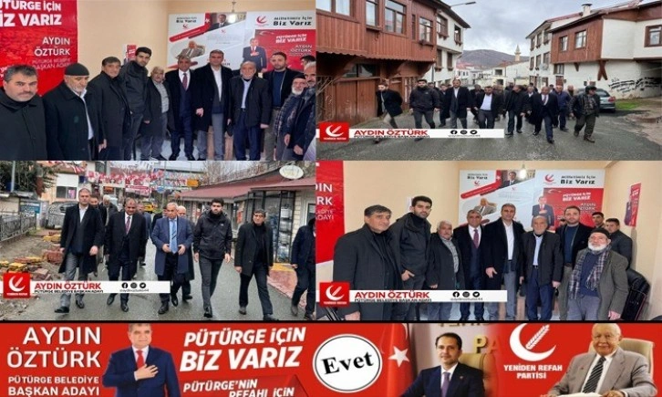 Aydın Öztürk, Pütürge’nin İnsanı Tehditte Şantaja Gelmez. Asla Kimseye Boyun Eğmez