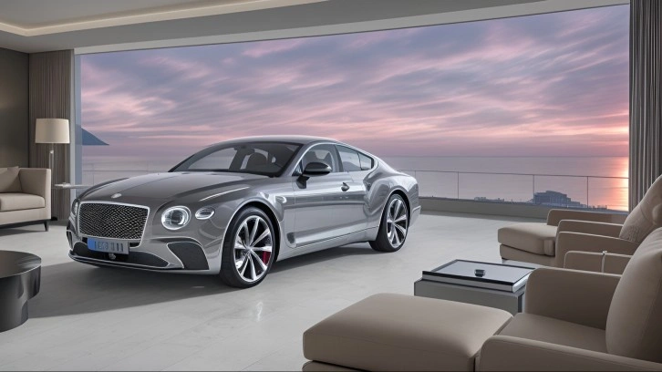 Bentley Rezidans, otomobilleri asansörle deniz manzaralı odaya taşıyor