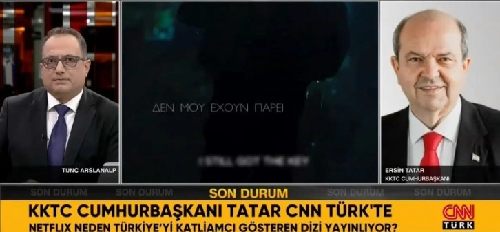 Cumhurbaşkanı Tatar, CNN Türk'e konuştu: “Tarihi çarpıtarak dünyayı kandıramazsınız”