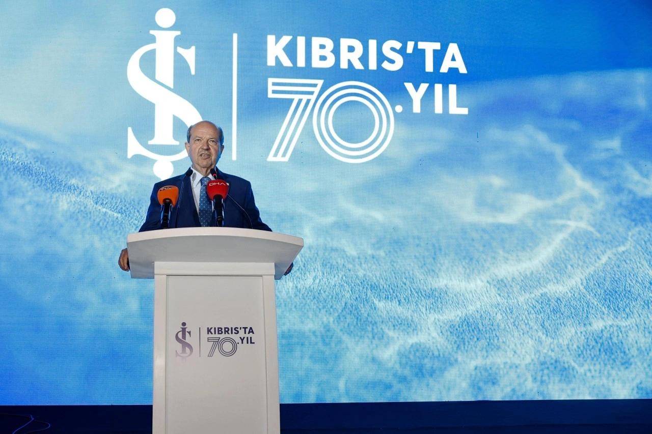 Cumhurbaşkanı Tatar “İş Bankası'nın Kıbrıs'taki 70’inci Yılı” etkinliğine katıldı