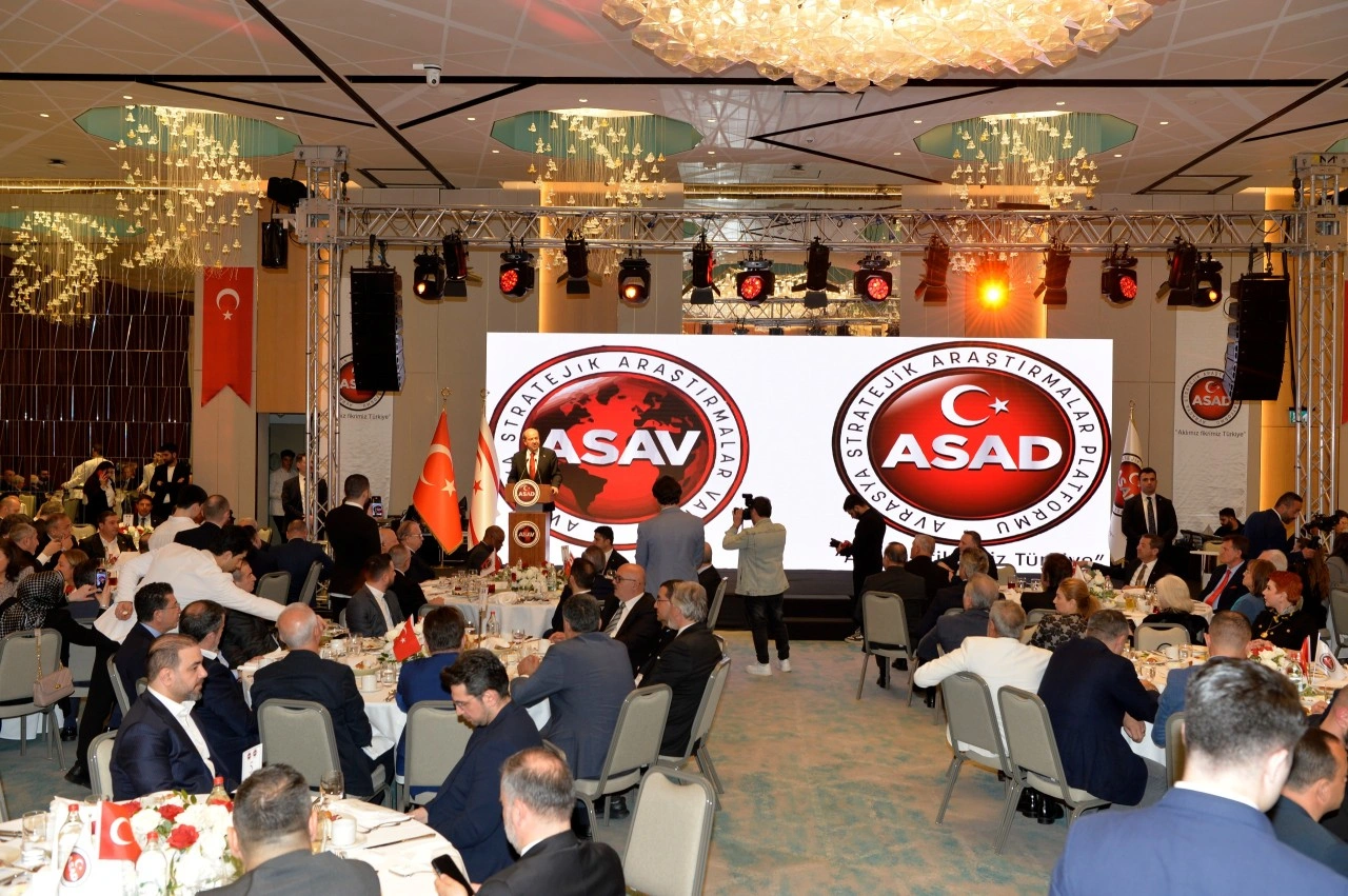 Cumhurbaşkanı Tatar, İstanbul’da ASAD’ın iftar yemeğine katıldı