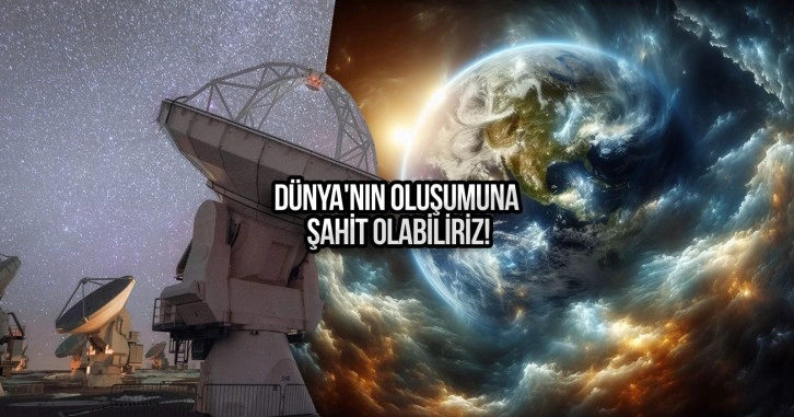 Dünya nasıl oluştu? ALMA'dan büyük keşif!