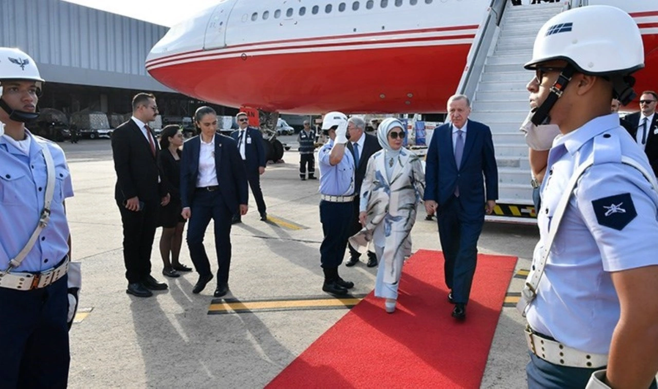 Erdoğan, G20 Liderler Zirvesi için Brezilya'da