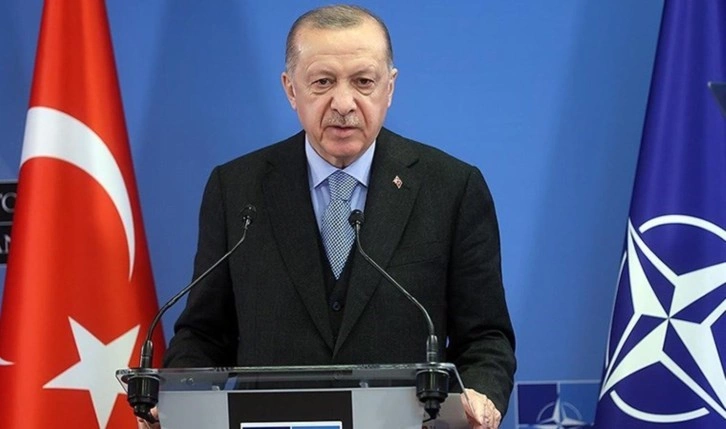 Erdoğan NATO Liderler Zirvesi'ne ilişkin konuşuyor