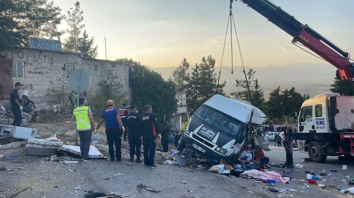 Gaziantep’te katliam gibi kaza!