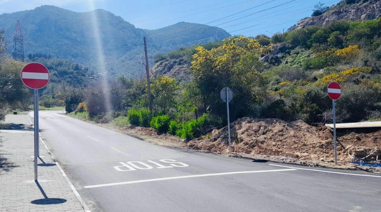 Girne’de yeni Boğazyolu Caddesi &#8211; Lefkoşa ana yolu bağlantı hattı yarın açılıyor