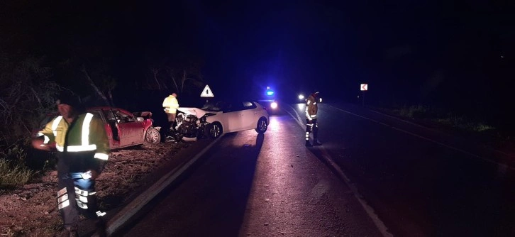 Girne-Değirmenlik ana yolunda kaza:3 yaralı