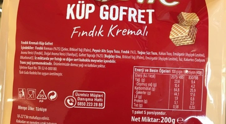 Gofret yemeden önce dikkat edilmesi gerekenler