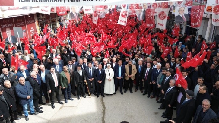 Hekimhan'da Cumhur İttifakı Mitingi Coşkuyla Geçti