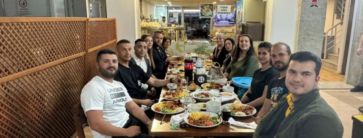 Lefkoşa Güreş İhtisas Kulübü güreşçileri iftar yemeğinde bir araya geldi