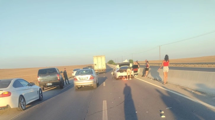 Lefkoşa-Güzelyurt anayolunda trafik kazası