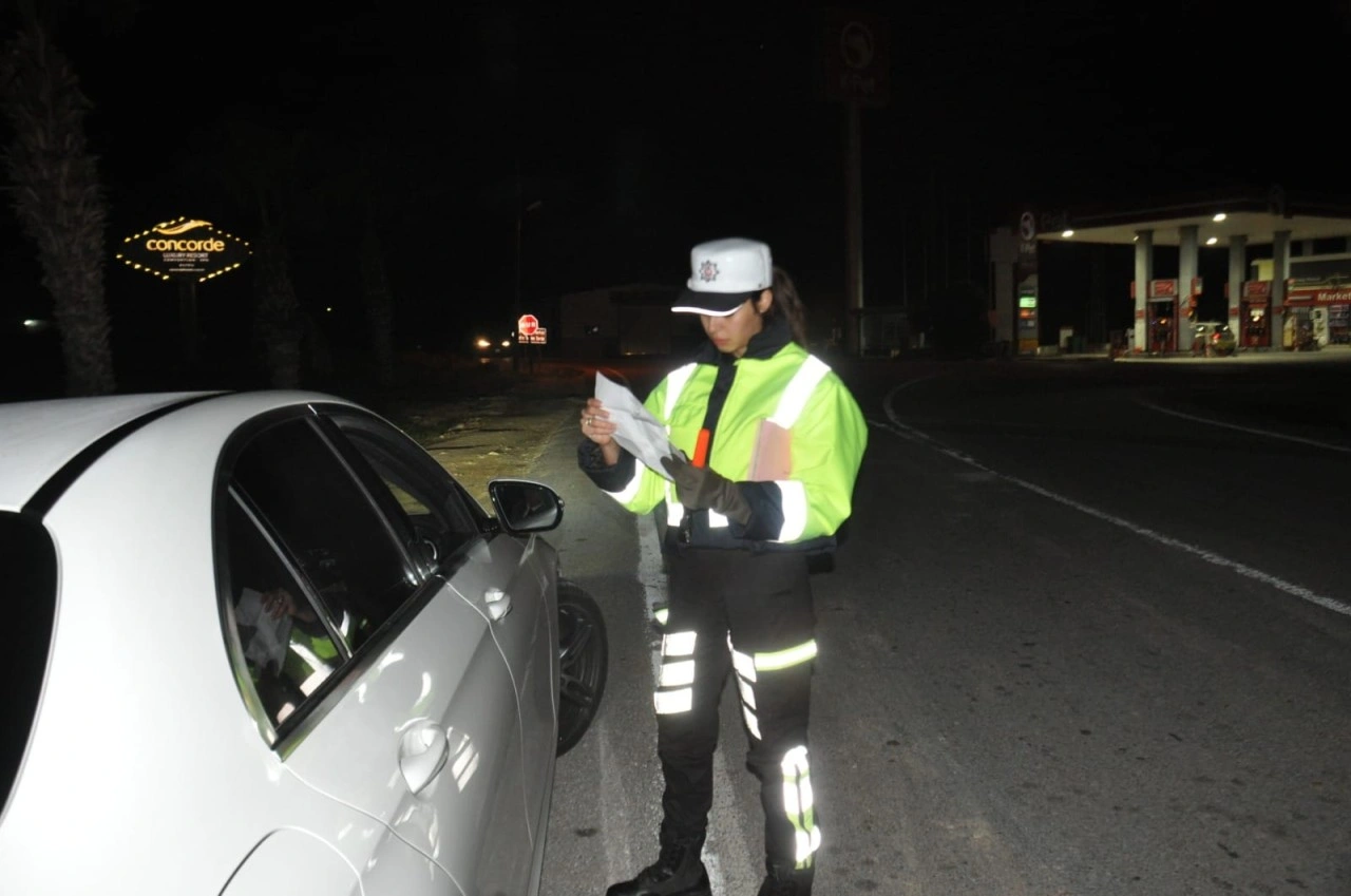 Lefkoşa ve İskele Polis Müdürlükleri’nin sorumluluk alanlarında asayiş ve trafik denetimleri…