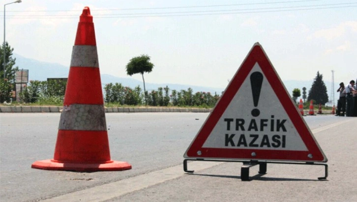 Lefkoşa'da trafik kazası.. 1 yaralı