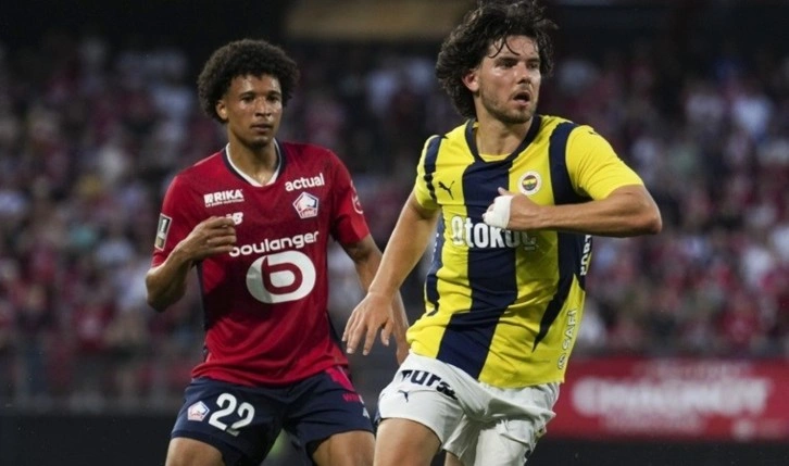 Lille maçı kadrosundan çıkarıldı: Fenerbahçe'de flaş sakatlık!