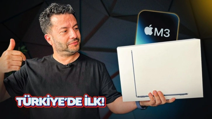 M3 MacBook Air kutu açılımı!