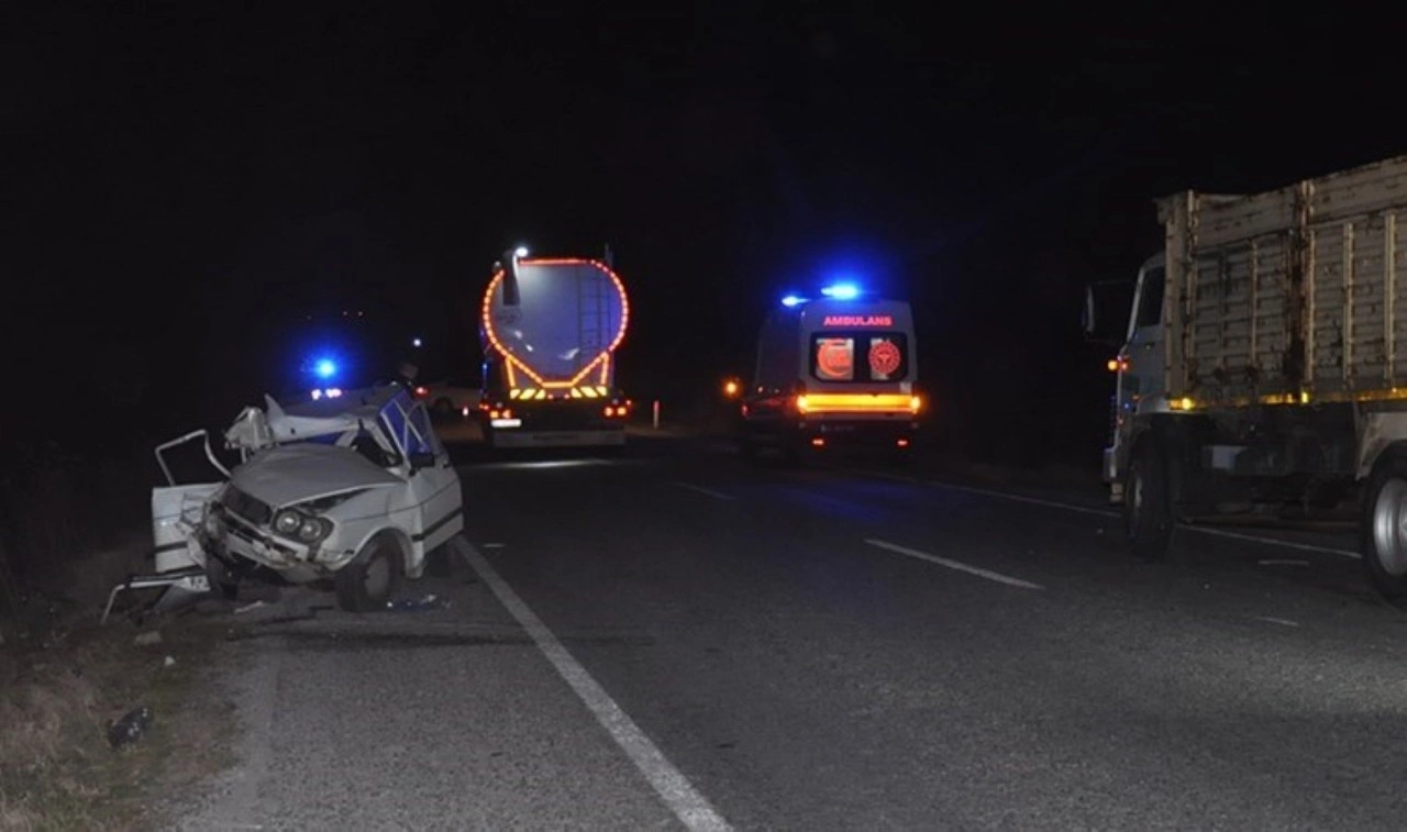 Manisa’da feci kaza: 1 ölü, 3 yaralı