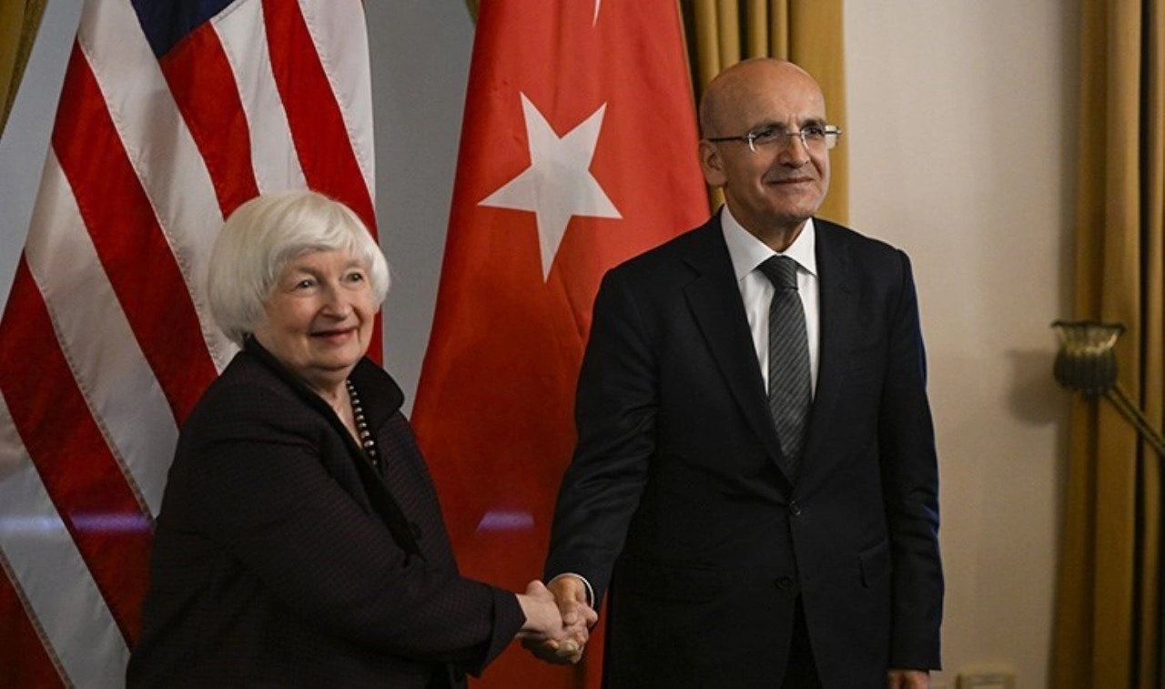 Mehmet Şimşek, Amerikalı mevkidaşı Yellen ile görüştü