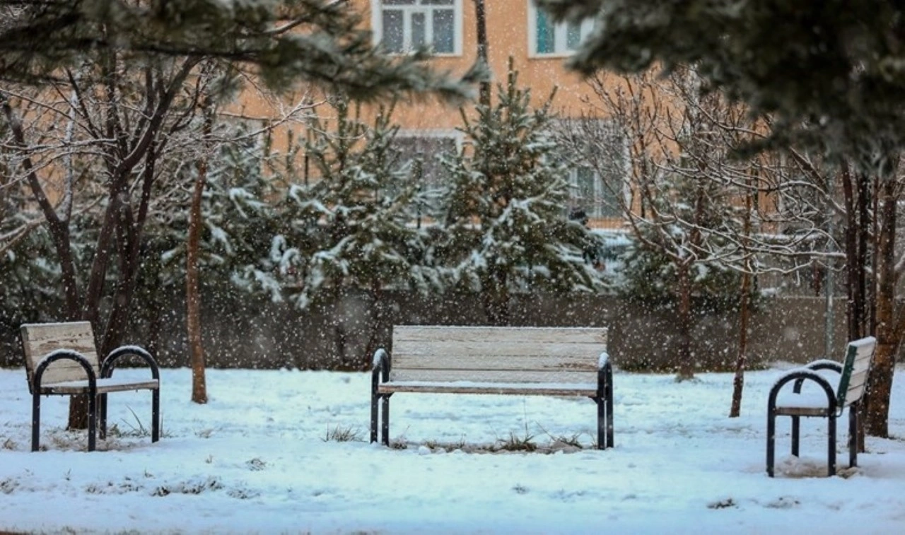 Muş'ta yüksek kesimlere kar yağdı