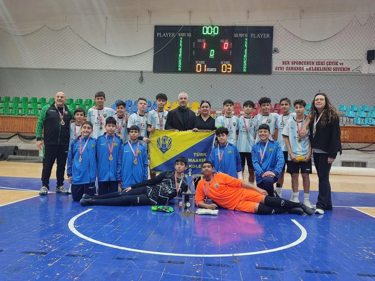 Orta Futsal’da şampiyon TMK