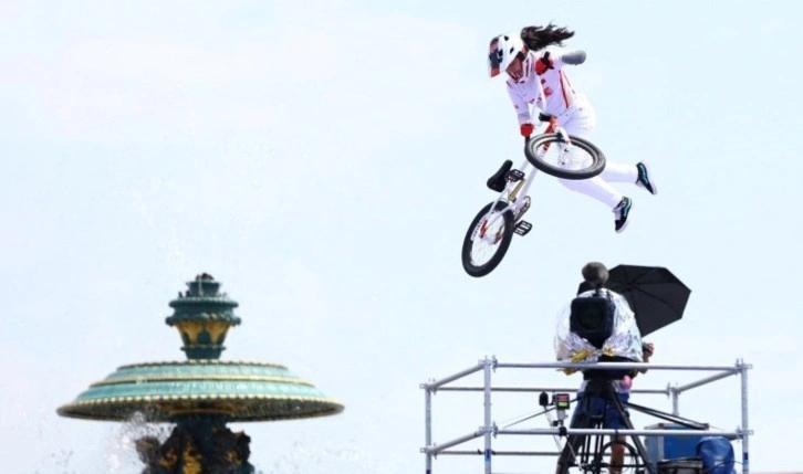 Paris 2024 Olimpiyat Oyunları'nda BMX'te altın madalya Çin'e gitti!