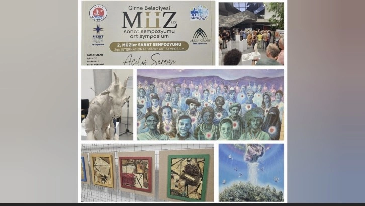 ‘Uluslararası Müz-ler Sanat Sempozyumu' açılış sergisiyle başladı