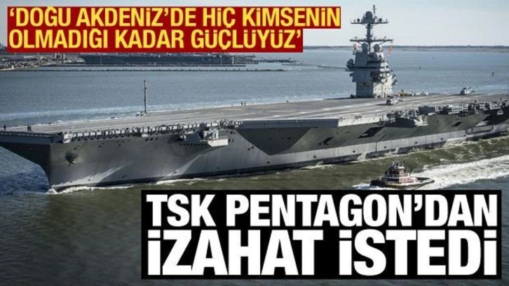 TSK, Pentagon'dan izahat istedi! 