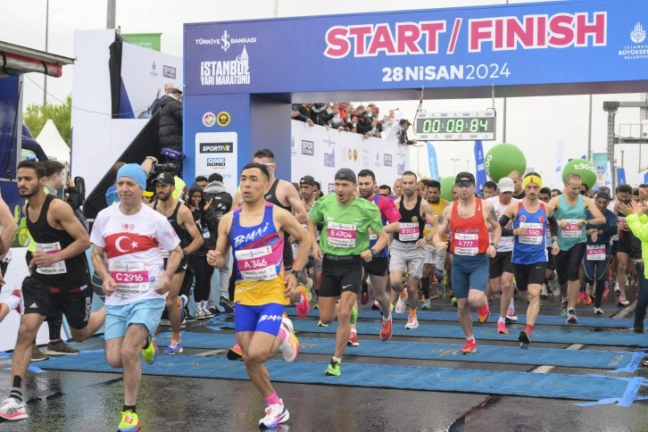 Türkiye İş Bankası 19. İstanbul Yarı Maratonu başladı