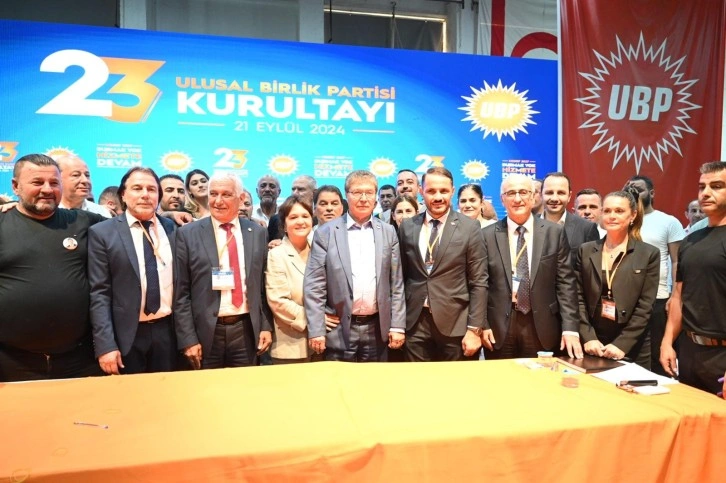 UBP Kurultayı’nda oy sayımı tamamlandı… Başkan yeniden Ünal Üstel