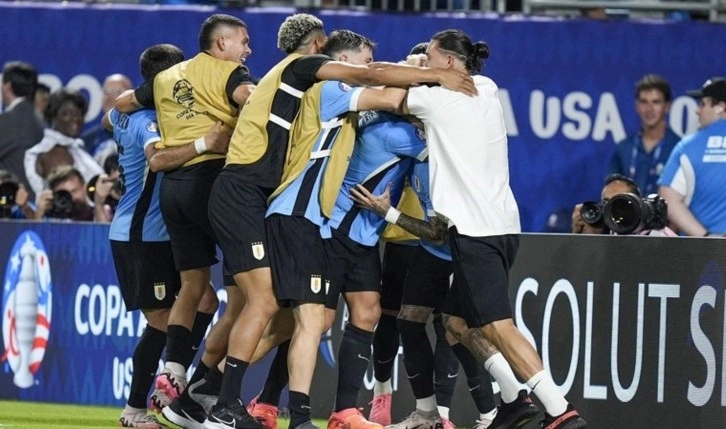 Uruguay, Copa America'da penaltılarla 3.!