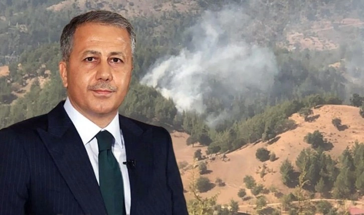 Yangına müdahale eden helikopter kırıma uğradı: Ali Yerlikaya'dan açıklama geldi