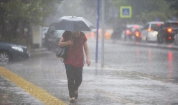 13 ilde akşam saatlerine kadar yerel kuvvetli yağış bekleniyor