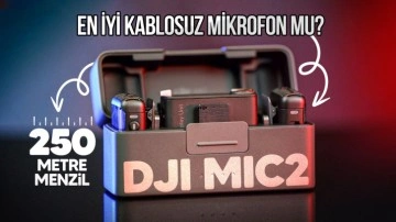 250 metre menzile sahip mikrofon DJI Mic 2 inceleme!