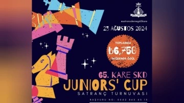 ‘65. Kare Juniors’ Cup Satranç Turnuvası’  düzenleniyor