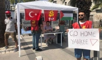 ABD askerlerine yumurtalı protesto