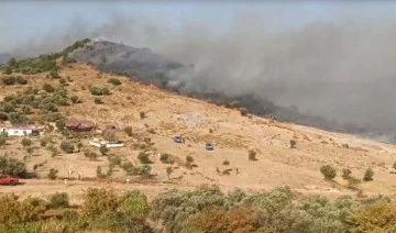 Askeri bölgede başlayan yangın ormana sıçradı: Tahliye kararı!