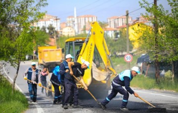 Battalgazi'de Yollar Yenileniyor, Kaldırımlar Güzelleşiyor