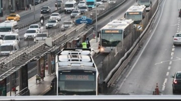 Beşyol Metrobüs durağında 45 günlük yenileme çalışması