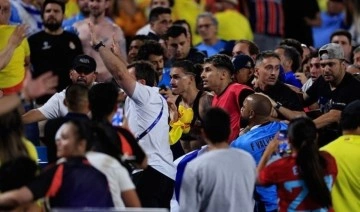 Copa America'da ortalık karıştı: Darwin Nunez, Kolombiya taraftarıyla yumruklaştı!