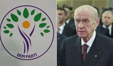 DEM Parti'den Devlet Bahçeli'ye yanıt: 'Önüne konulan her metni düşünmeden okuyan bu