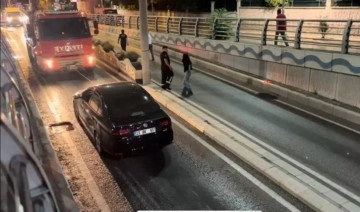 Elazığ'da sağanak! Altgeçitte mahsur kalan anne ve çocukları kurtarıldı