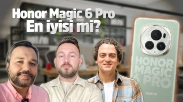 Erdi Özüağ ile Honor Magic 6 Pro değerlendirmesi! &#8211; Çok mu iyi?