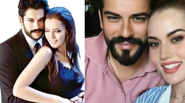 Fahriye Evcen ve Burak Özçivit sosyal medyada aşka geldi