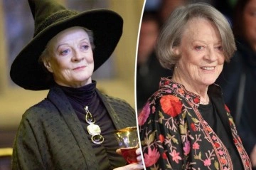 Harry Potter serisinde Profesör McGonagall'ı canlandıran Maggie Smith hayatını kaybetti