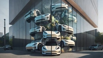 Şaşırtmadı! Elon Musk AVM'yi 300 Tesla ile doldurdu