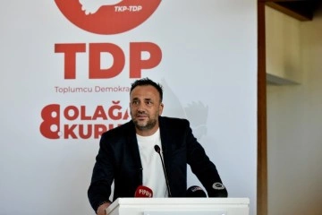 TDP’nin 8. Olağan Kurultayı yapıldı..Genel Başkanlığa tek aday olan Zeki Çeler seçildi