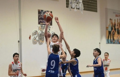 TTEC U14 Erkekler Basketbol Ligi. Rakibini mağlup eden Levent Kolej, B grubu liderliğini sürdürdü